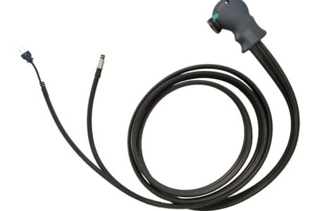 Flue gas probe handle